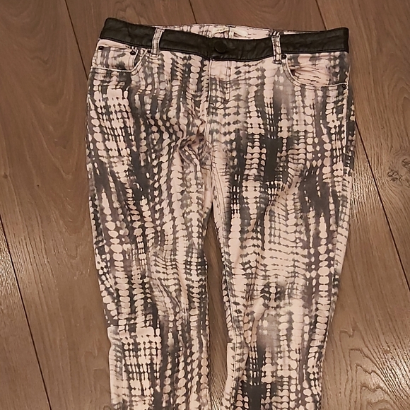 Maje tie-dye low rise skinny jeans - Picture 2 of 8